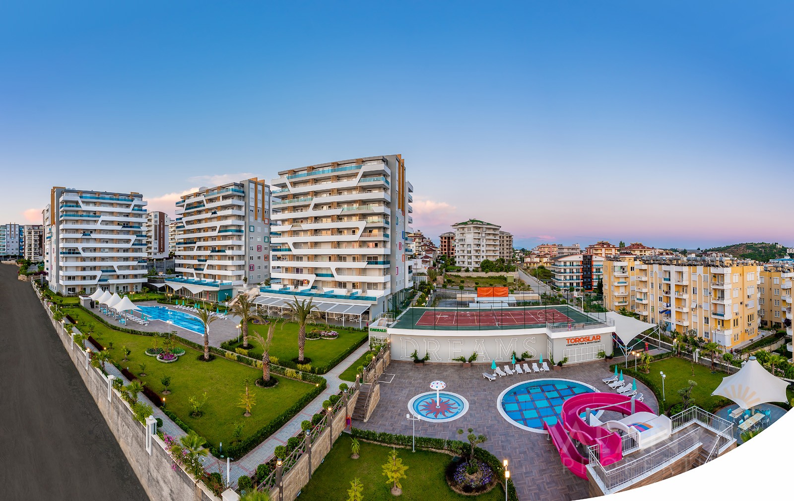 Appartement met Groot Terras in Avsallar / Alanya