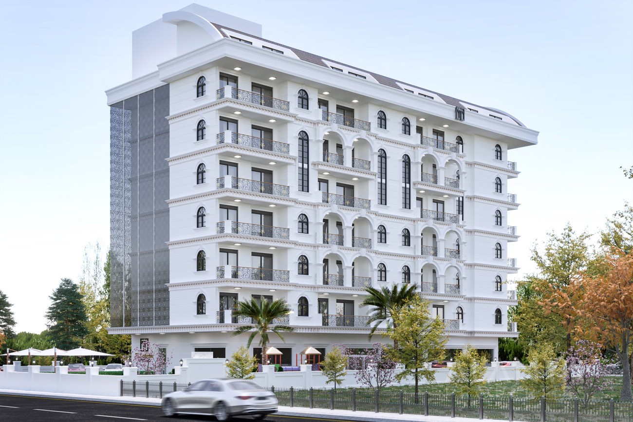 Nieuwe Design Appartementen in Centrum Alanya