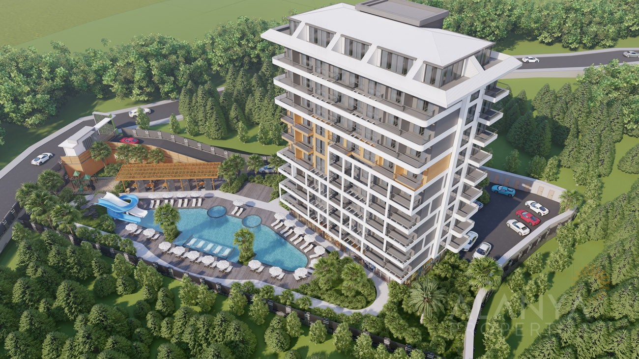 Nieuwe Residentiële Appartementen in Tosmur / Alanya