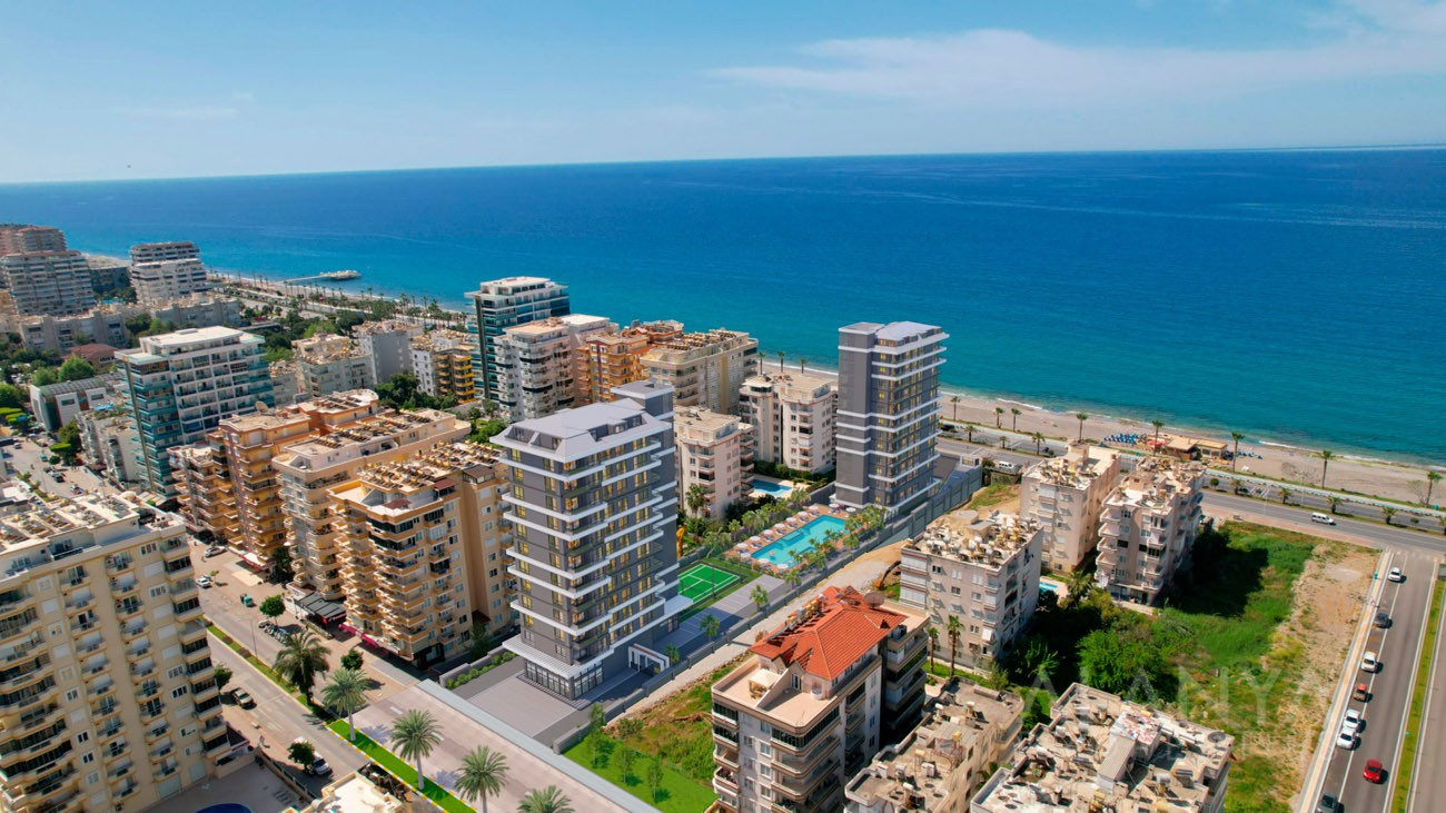 Appartementen aan het Strand van Mahmutlar / Alanya