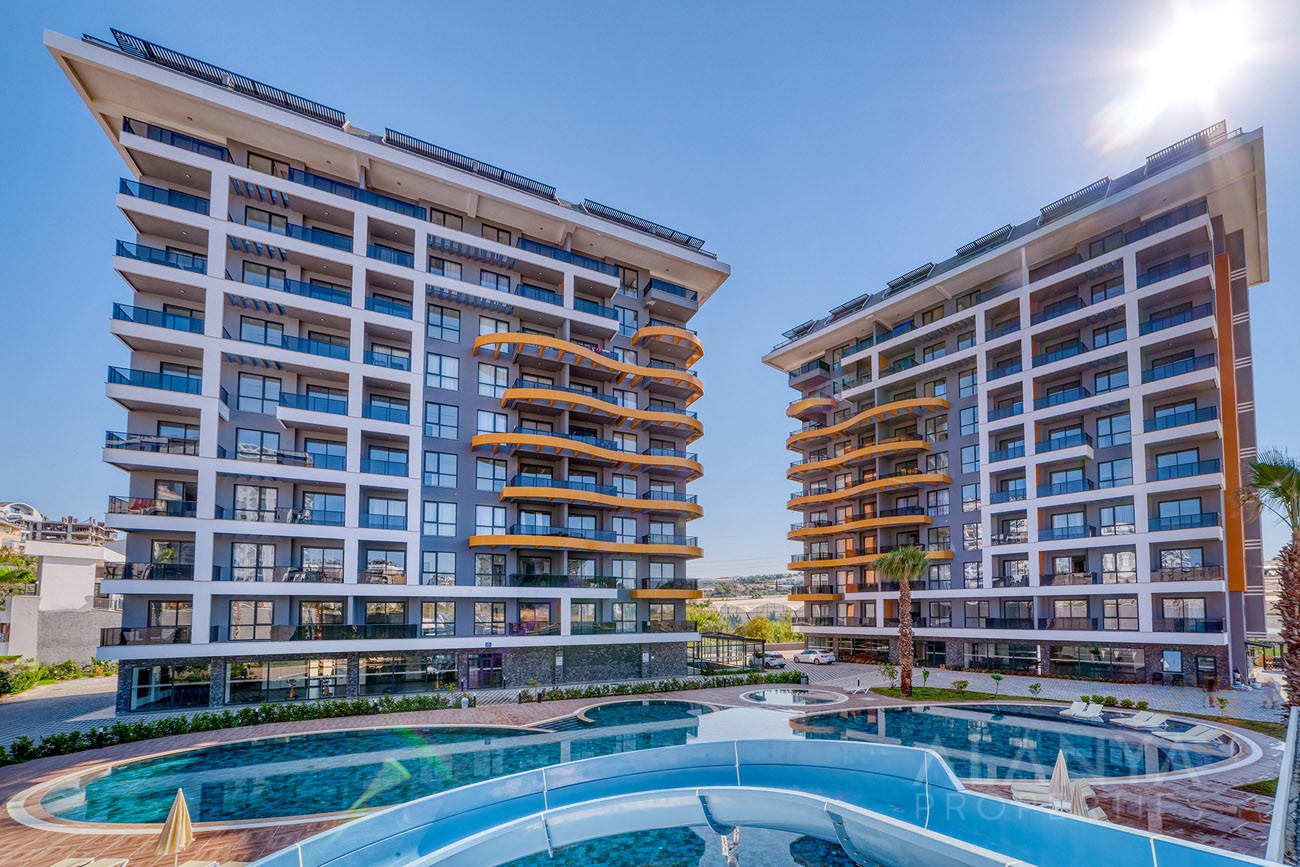 Appartementen Verweven met de Natuur in Avsallar